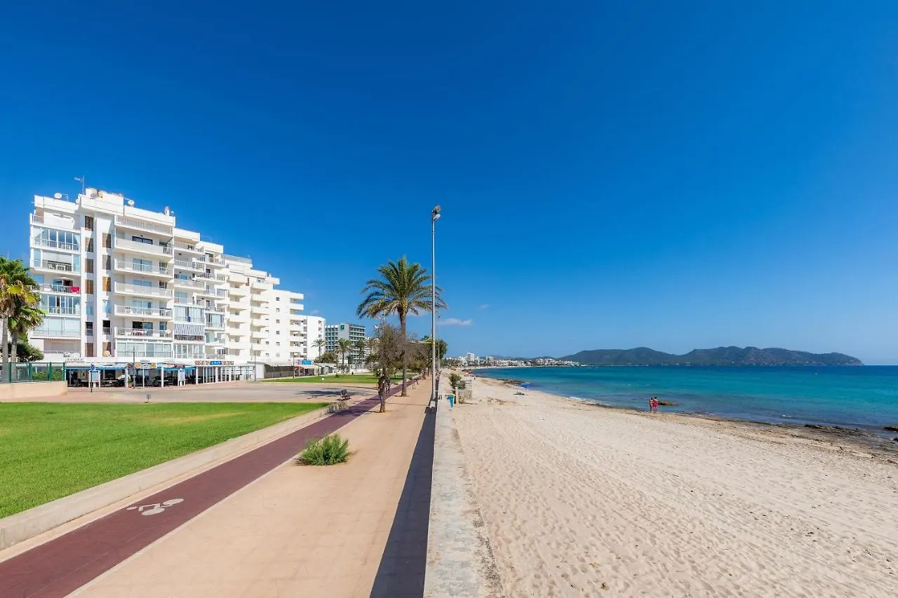 Apto Con Terraza 203 Cala Millor  Feriehus